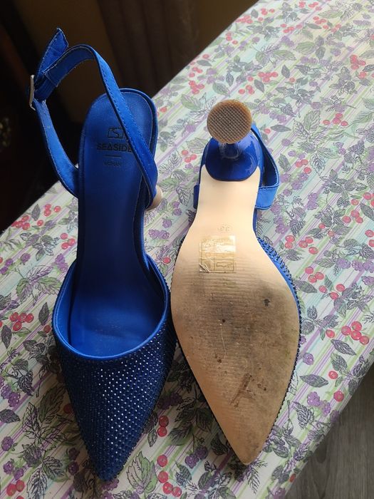Sandálias azuis 36 Seaside