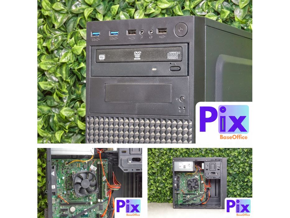 Pix BaseOffice V3 PC stacjonarny I5 8GB/500GB HDD Win10 Pro DVD WiFi