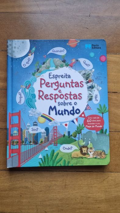 Livro Espreita Perguntas e Respostas sobre o Mundo