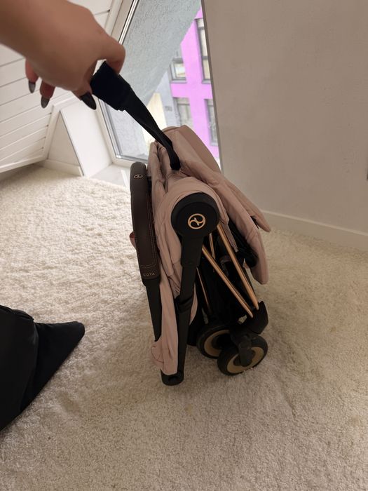 Cybex Coya Peach pink коляска