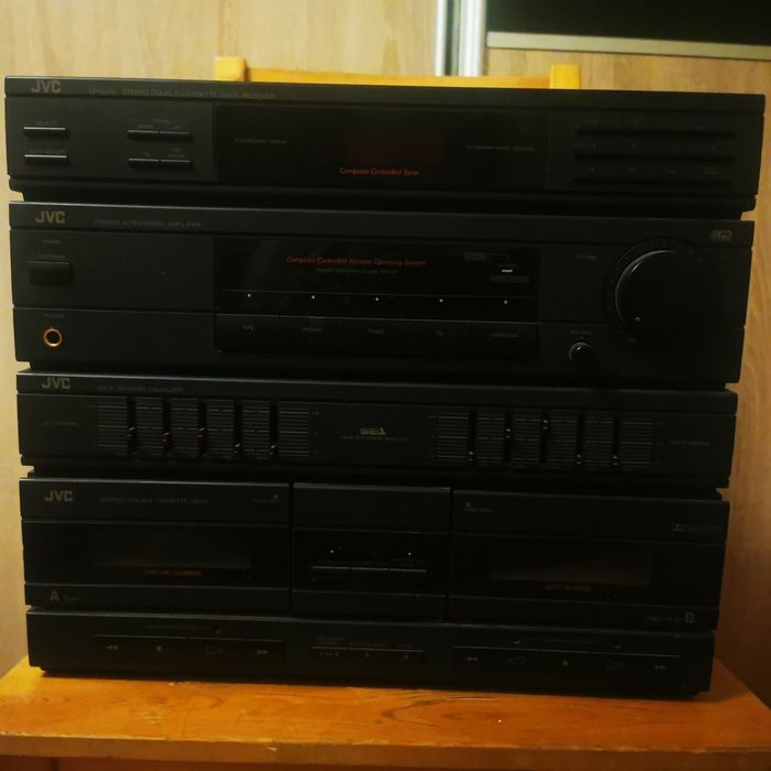 SPRZEDAM wieża stereofoniczna marki JVC (model DR-E34L /