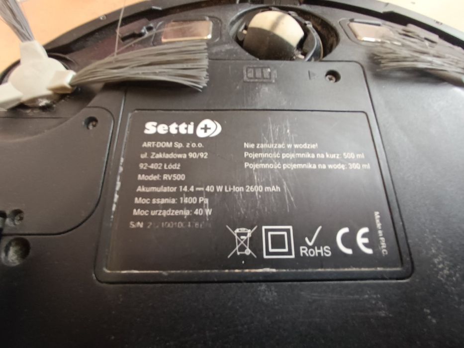 Robot sprzątający setti RV 500