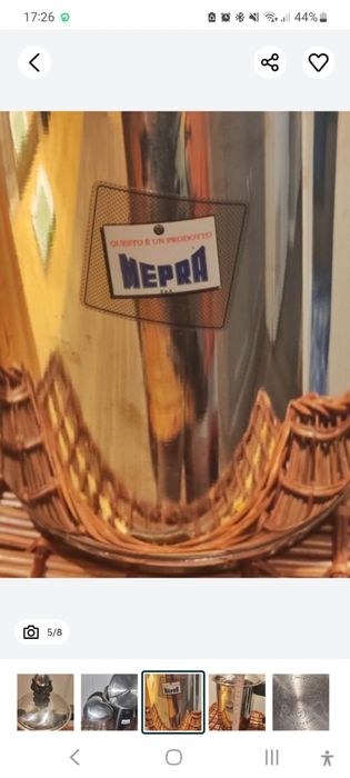 Заварник из нержавеющей стали MEPRA