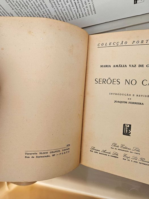 Maria Amália V. de Carvalho - Serões no campo