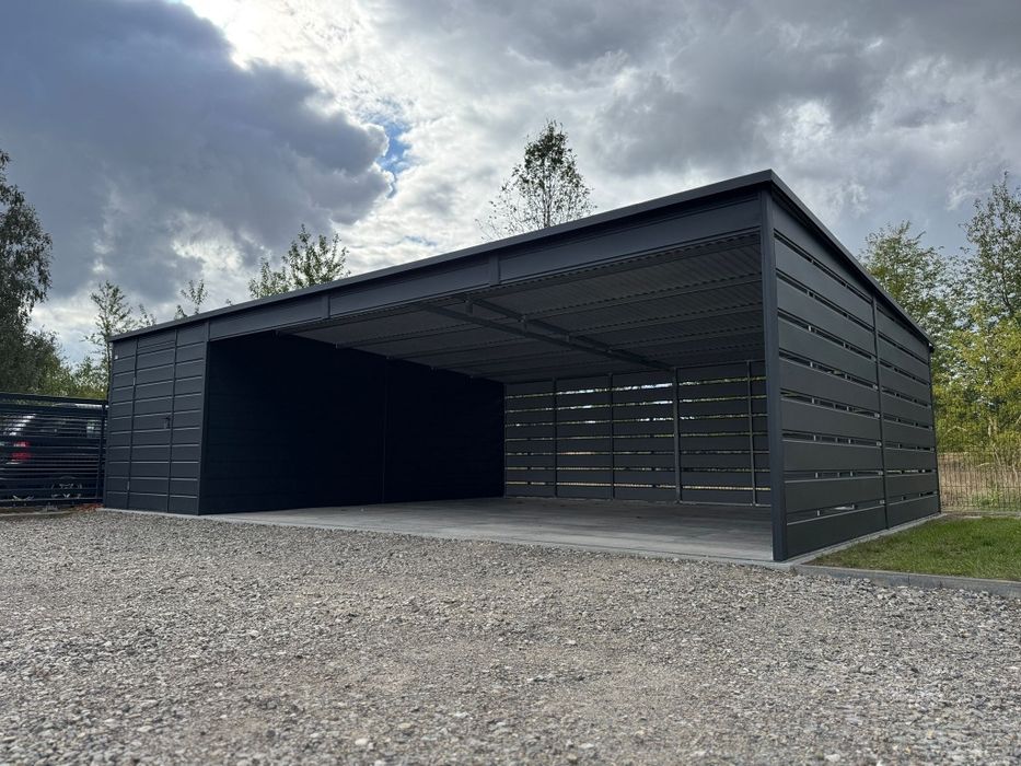 Wiata garażowa pomieszczenie gospodarcze carport