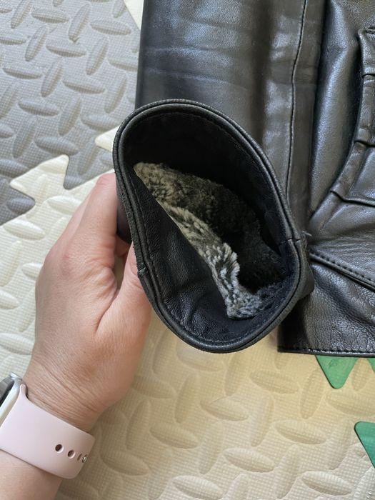 Натур шкірянка хутро комір шиншила дублянка кожан. куртка мех дубленка