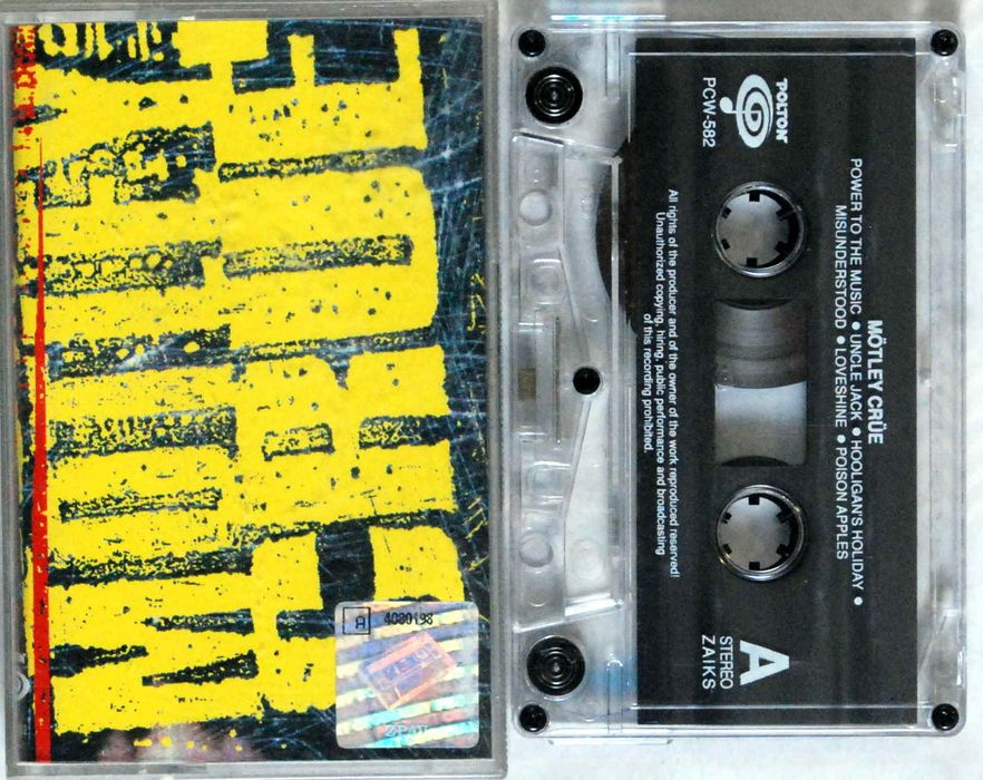 Mötley Crüe - Mötley Crüe (kaseta) BDB