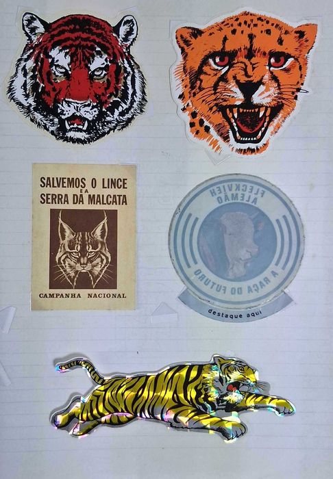 Autocolantes Vintage - Fauna