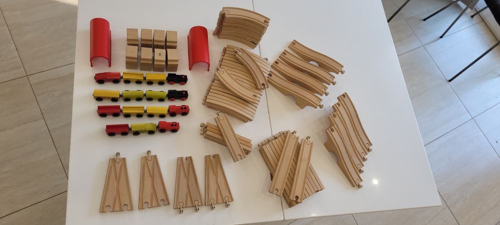 Деревянная железная дорога IKEA