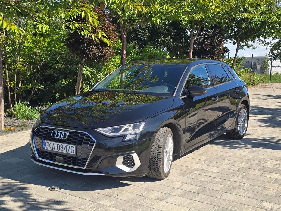 Audi A3 Sportback 2.0 150KM Automat, bogato wyposażony! Głośniki Bang&Olufsen, nowy olej
