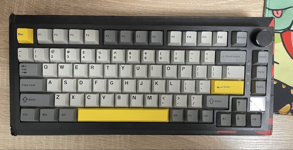 Игровая механическая клавиатура Ajazz AK820PRO 75%