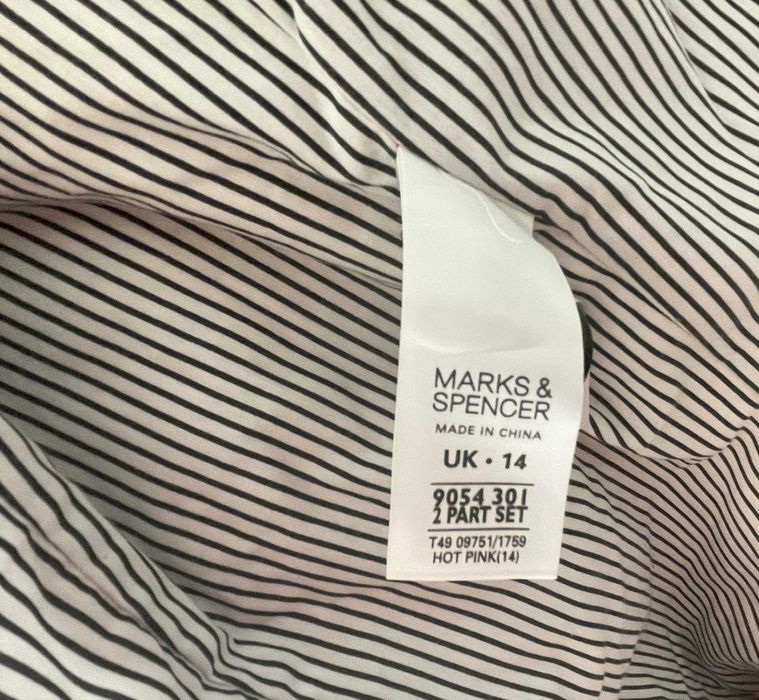 Trencz damski z paskiem Marks & Spencer, praktycznie jak nowy