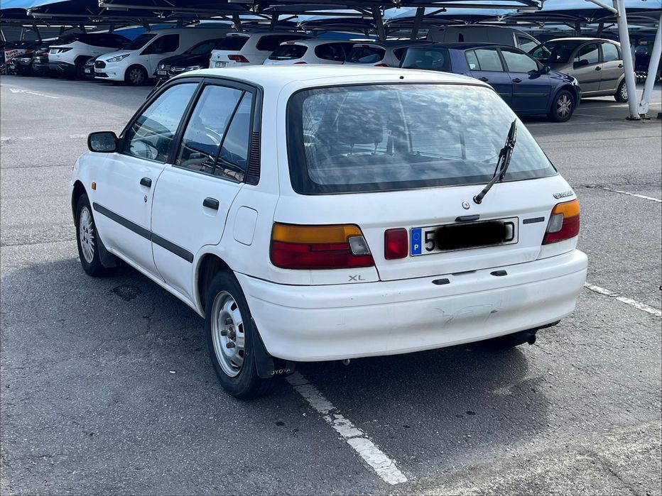 Toyota Starlet 1.0 XL 1992 - Motor 1.0 12V - Carburador Afinado - Fiável