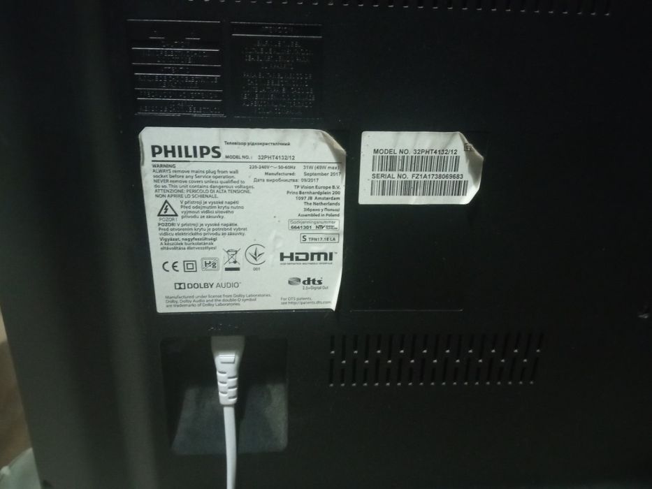 Telewizor Philips 32" na części