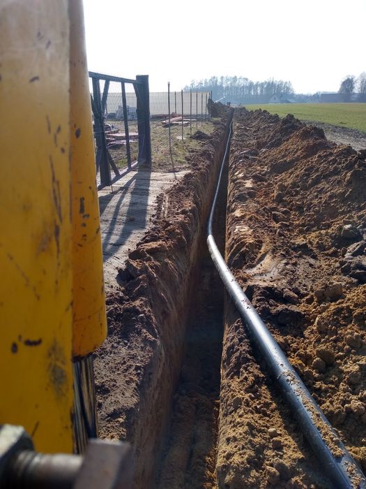 Prace ziemne,koparko-ładowarka, koparka, szamba,oczyszczalnie, jcb3cx.