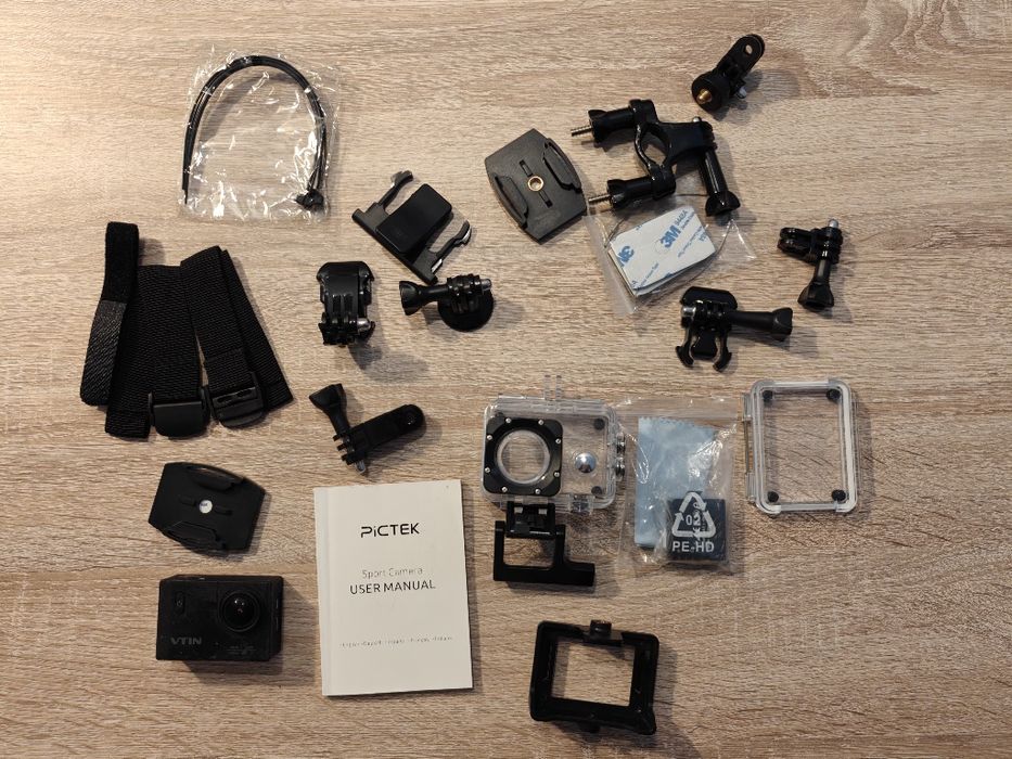 Câmara de Ação + Kit Completo de Acessórios