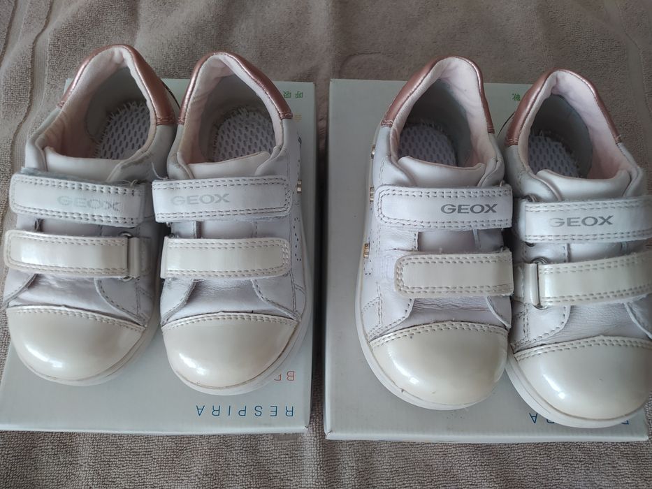 Ténis geox tam. 24 gémeas