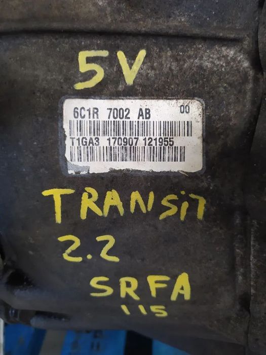 caixa 5 velocidades Ford Transit 2.2TDCI 115cv 6C1R 7002 AB