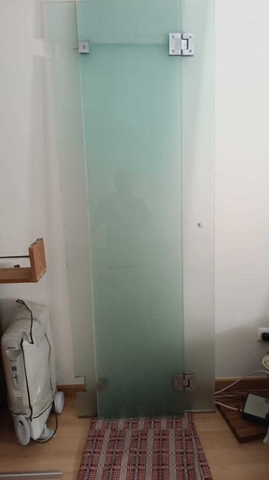 Vidros temperados de poliban em bom estado