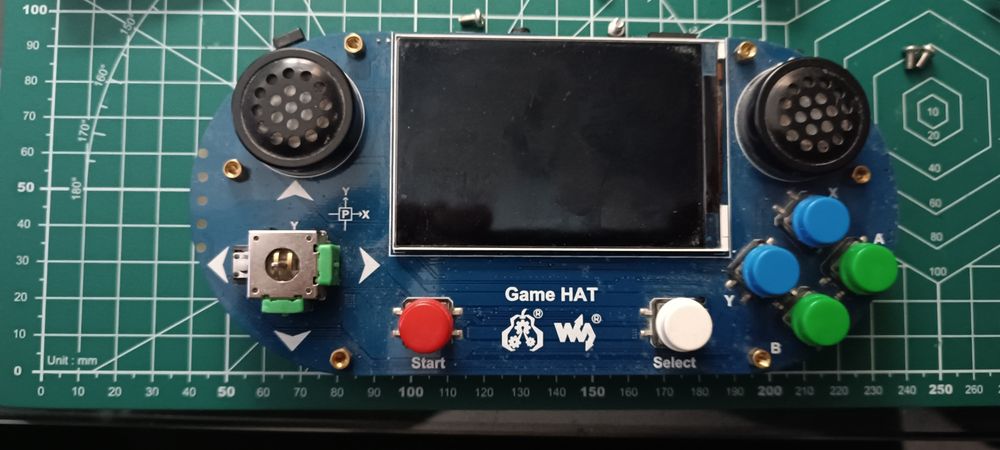 Raspberry pi 3 + Gamehat64585128642433121