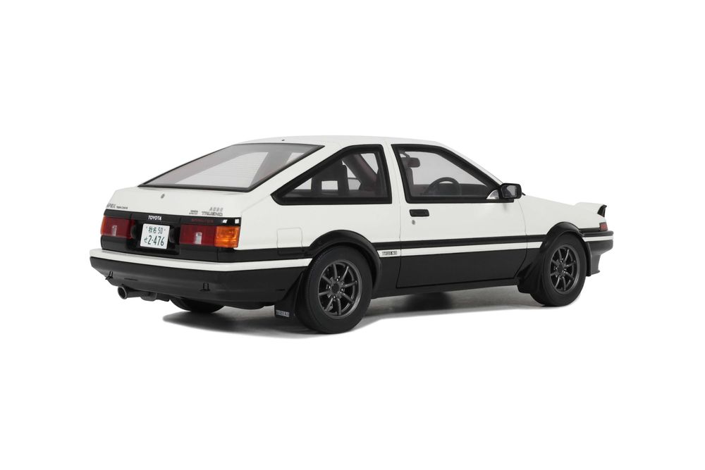 1985 Toyota Sprinter Trueno AE86 White Otto 1:18