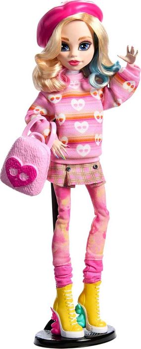 Monster High Wednesday Doll and Accessories, Enid Sinclair Енід Сінклер HXJ05