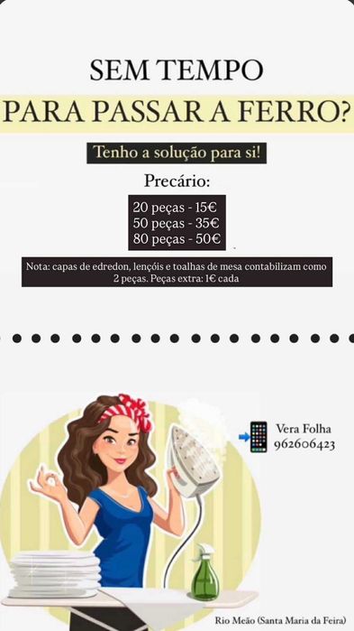 Passo a Ferro a preços Imbatíveis
