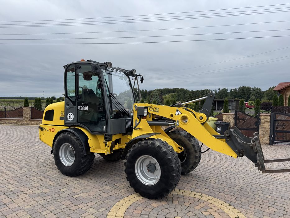Wacker Neuson WL48 Łyżka + Widły Ładowarka kołowa Faktura Vat
