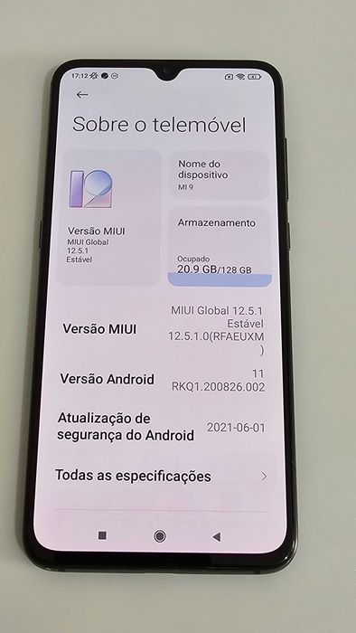 Xiaomi MI9 128GB. Bateria nova