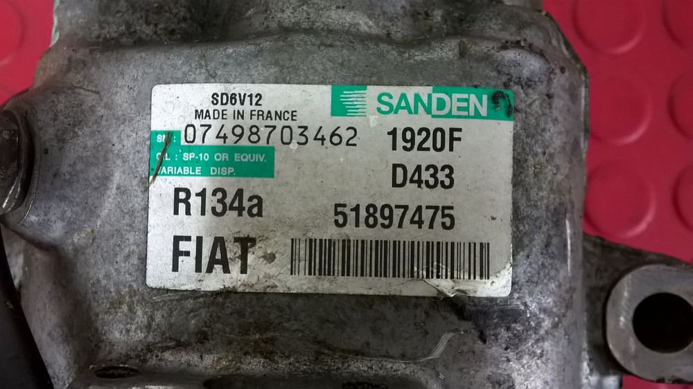Compressor Ar Condicionado 51897475 - ALFA ROMEO MITO