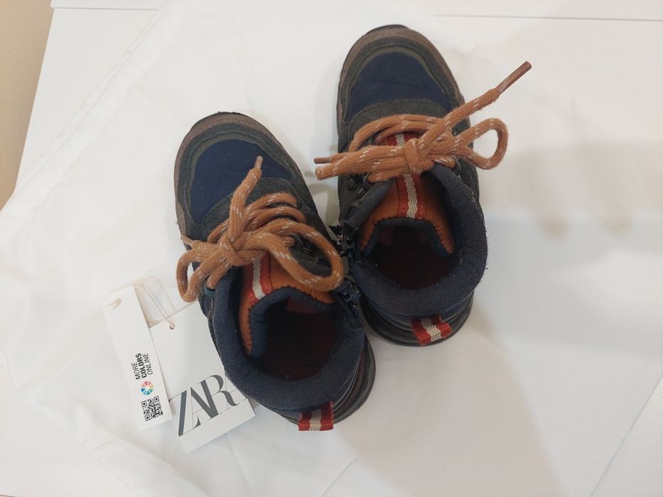 Черевички шкіряні zara 26