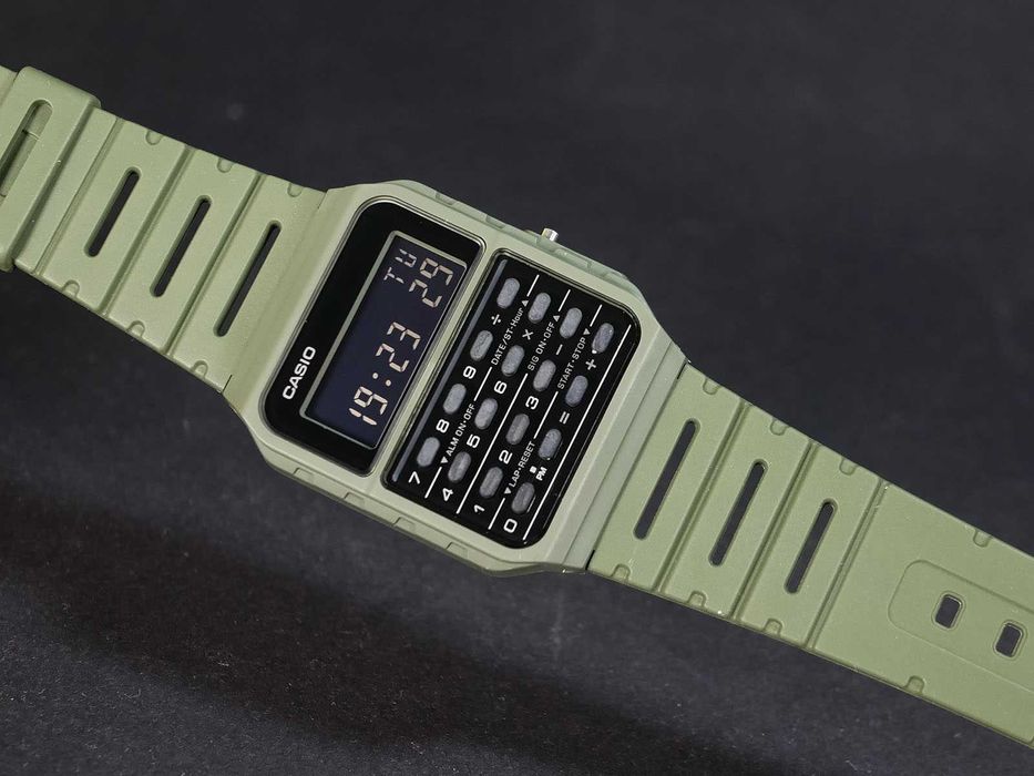 Годинник Casio CA-53WF-3BCF Green. Новий, з коробкою