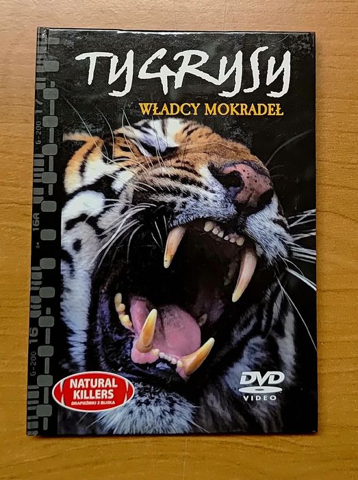 Film DVD " Tygrysy władcy mokradeł".