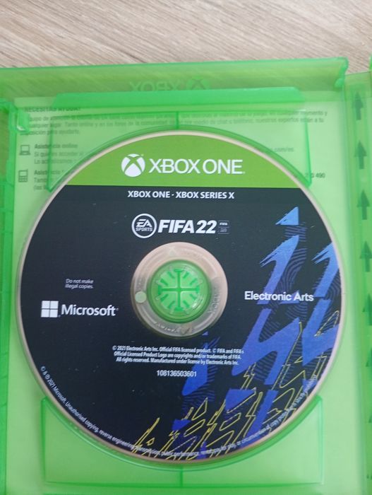 fifa 22 Xbox one/Series — Płyta, stan idealny