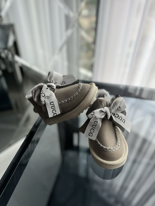 Угг дитячі уггі дитячі ugg на дівчинку з бантиком