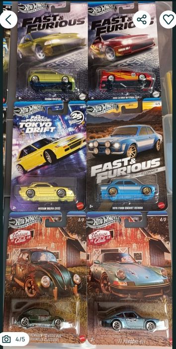 Hot wheels silver series