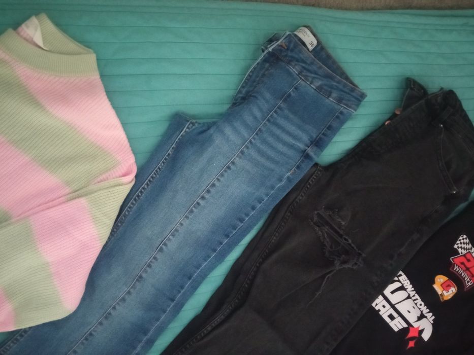 Bluza Bershka S jeansy House