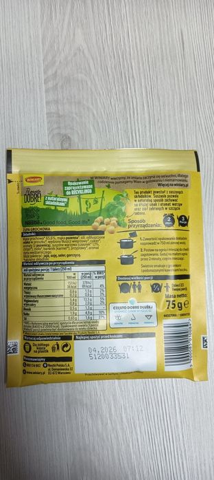 Zupa grochowa Winiary