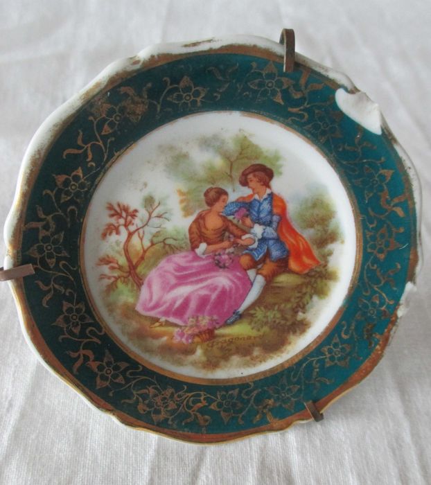 Pratinhos Miniatura - Porcelana de Limoges