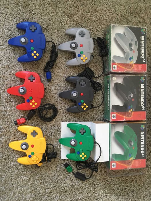 Consola N64 Nintendo 64 preta + jogos