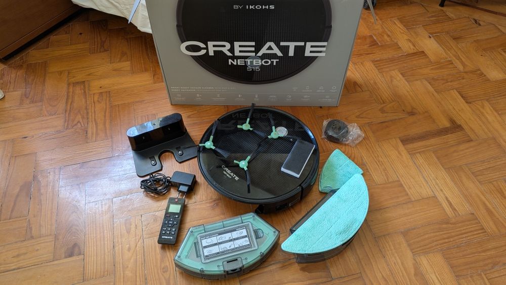 Aspirador robô Netbot S15 - ikohs