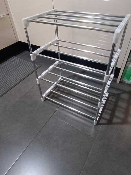 Pudełka z 4 poziomami dom przechowywanie metalowa