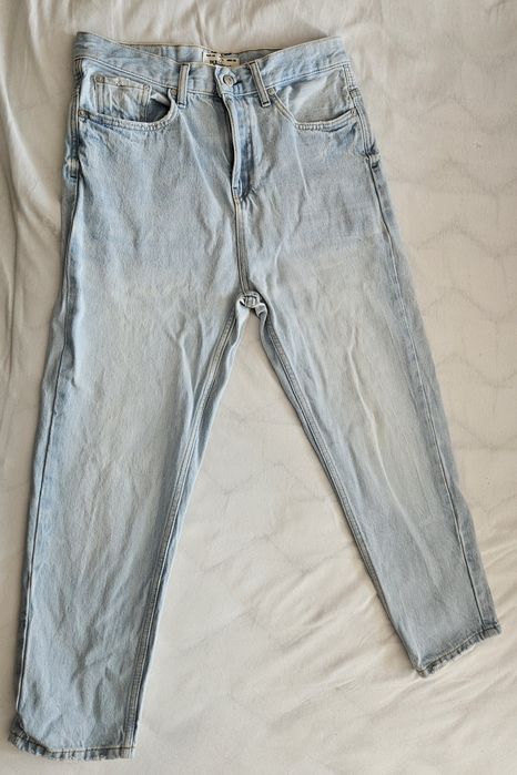Jeansy damskie, pull&bear, relaxed, rozmiar 38