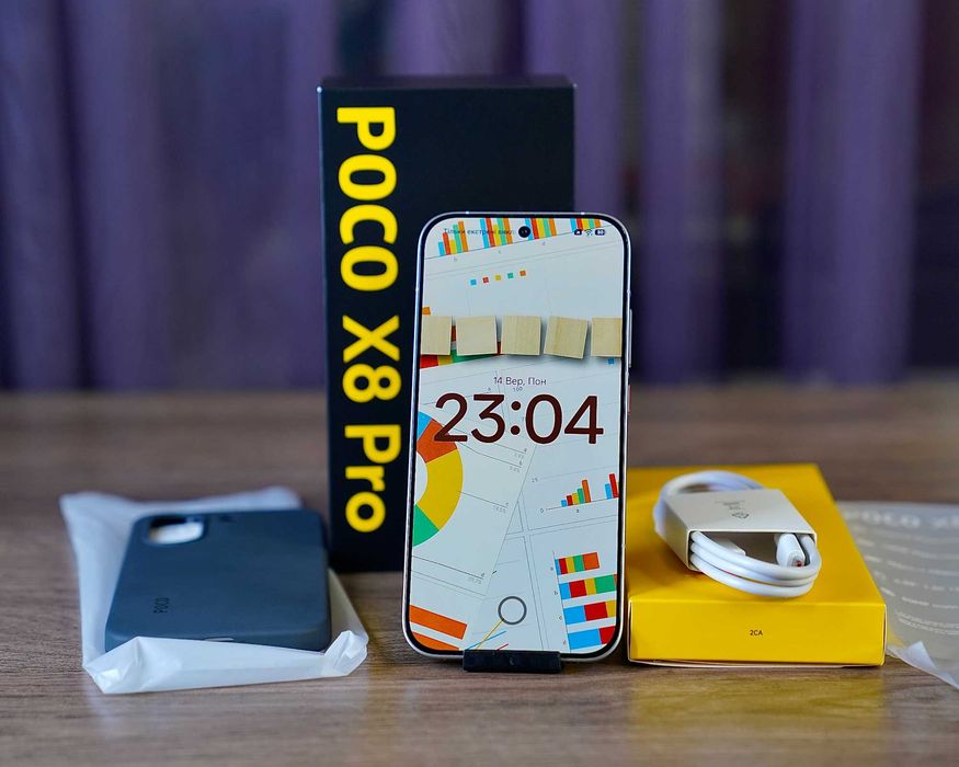 Смартфон POCO X8 Pro 8/256 White 1 шт. USED!