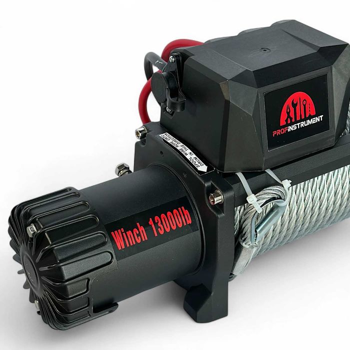 Автомобільна електрична лебідка Profinstrument 13000 LBS 24V (5909 кг)