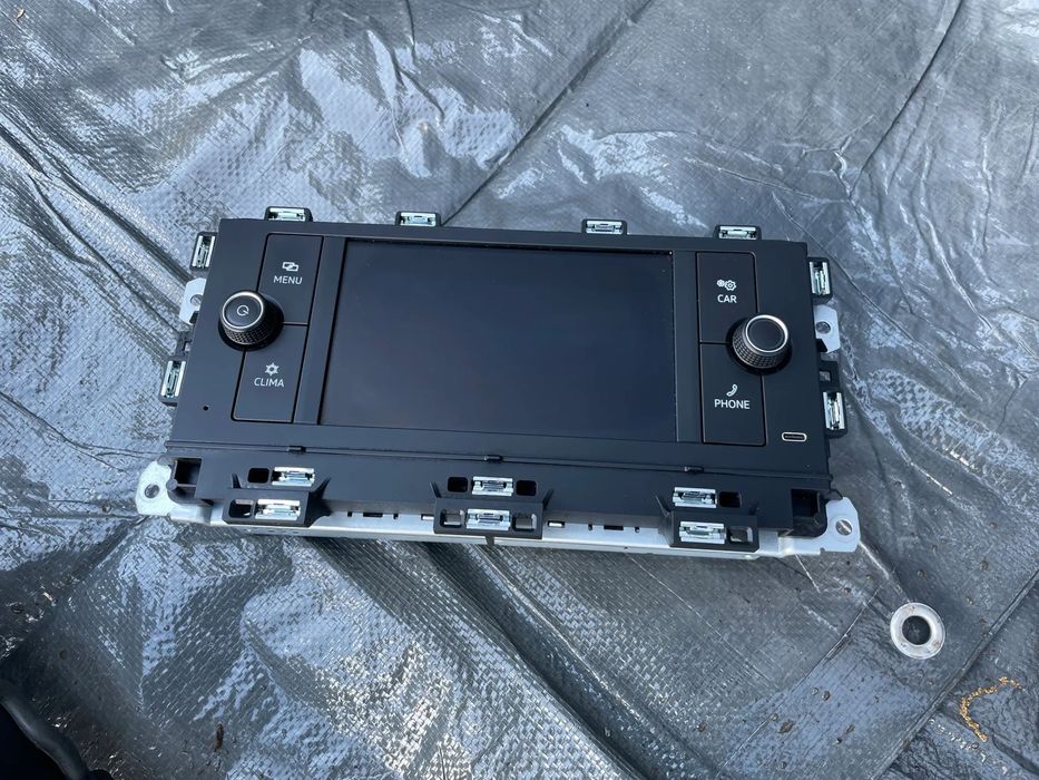 Vw Caddy V 2K7 radio media  wyświetlacz ekran panel sterowania 2K7035130A