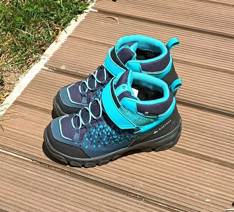 Botas de menino impermeáveis para caminhada/neve