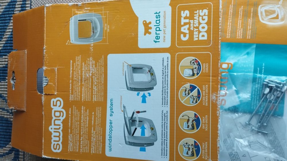 Porta para gatos e cães pequenos