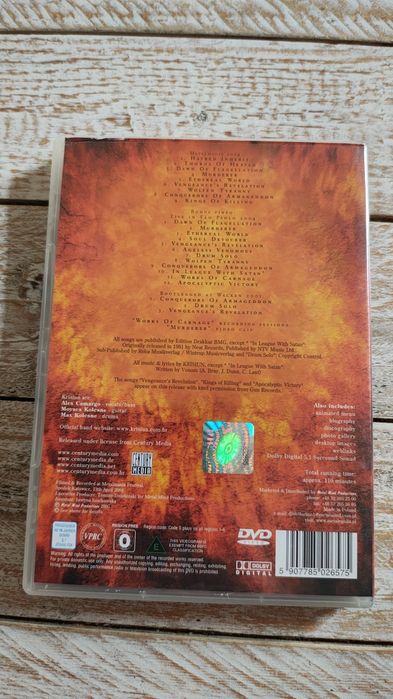 Krisiun. Live Armageddon. Dvd