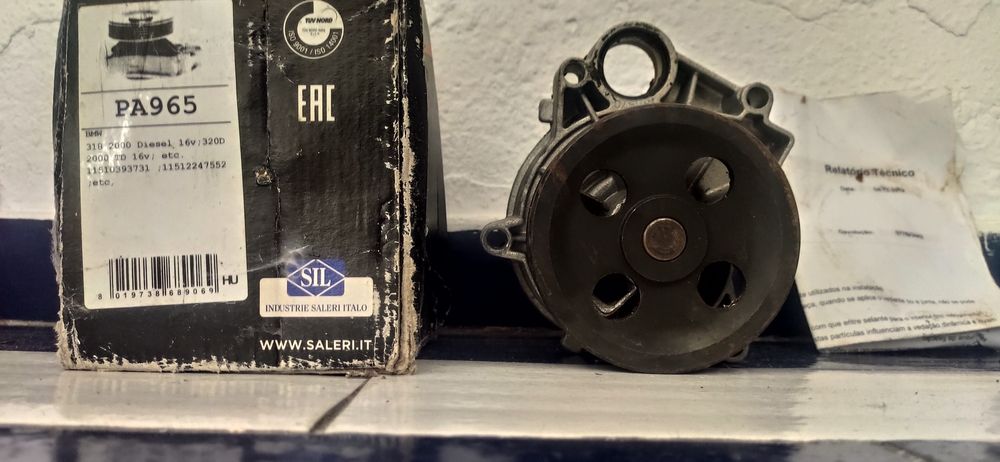 Bomba água e,46 320d 136 cv , aceito troca por A/c para mesmo modelo